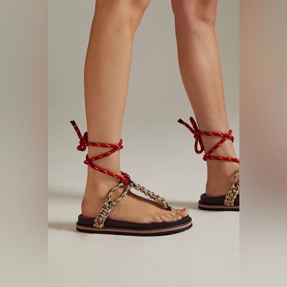 NIB Anthropologie Rope Sandals